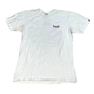 Vans Off the Wall On the road since 66 shirt adult small classic white